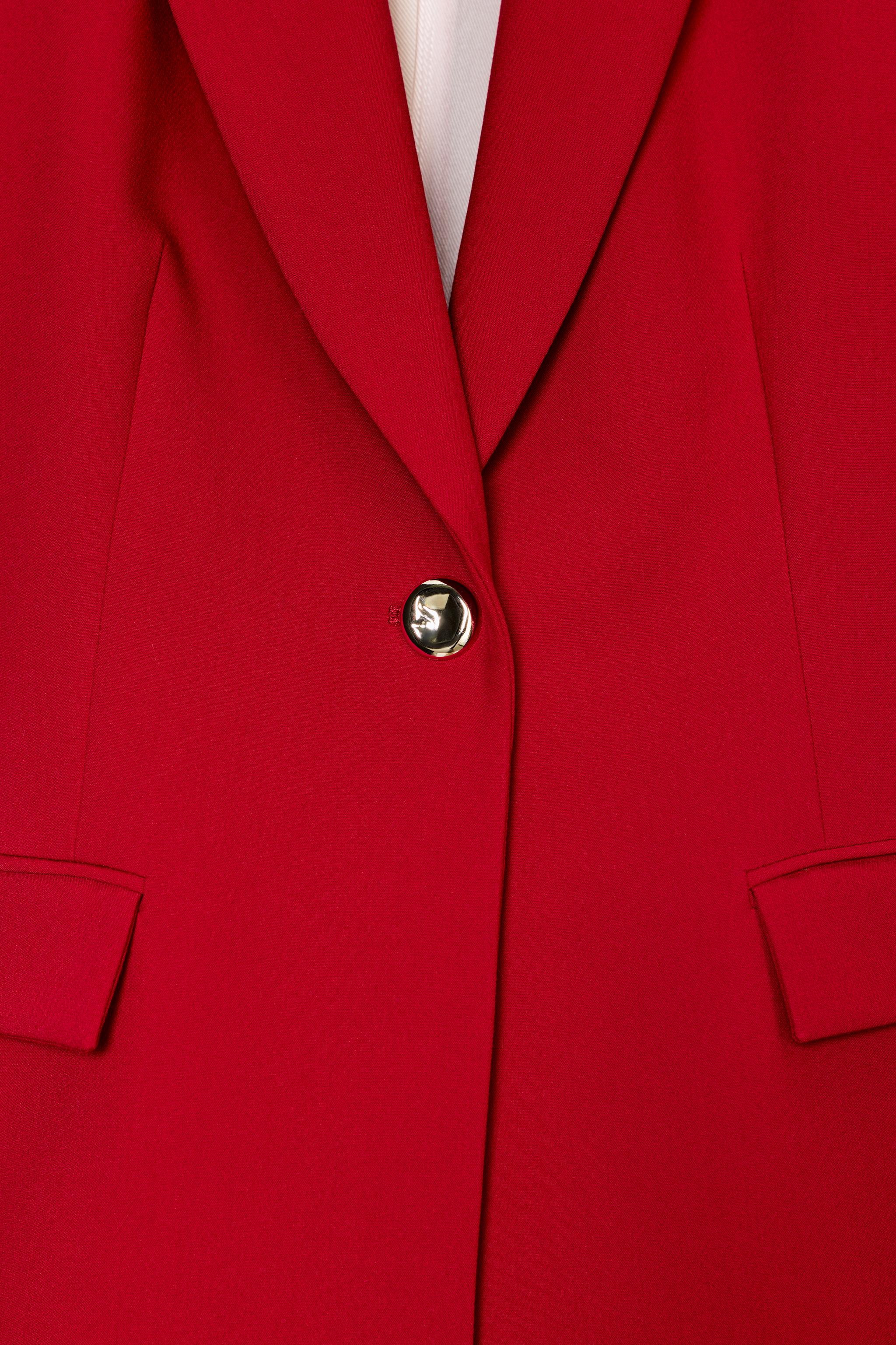 TAILORED BLAZER WITH SHOULDER PADS